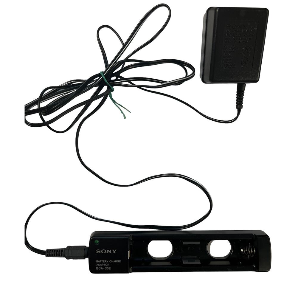 Sony‎ BCA-35E Battery Charge Adaptor w/ Power Cord Ni-Cd OEM
